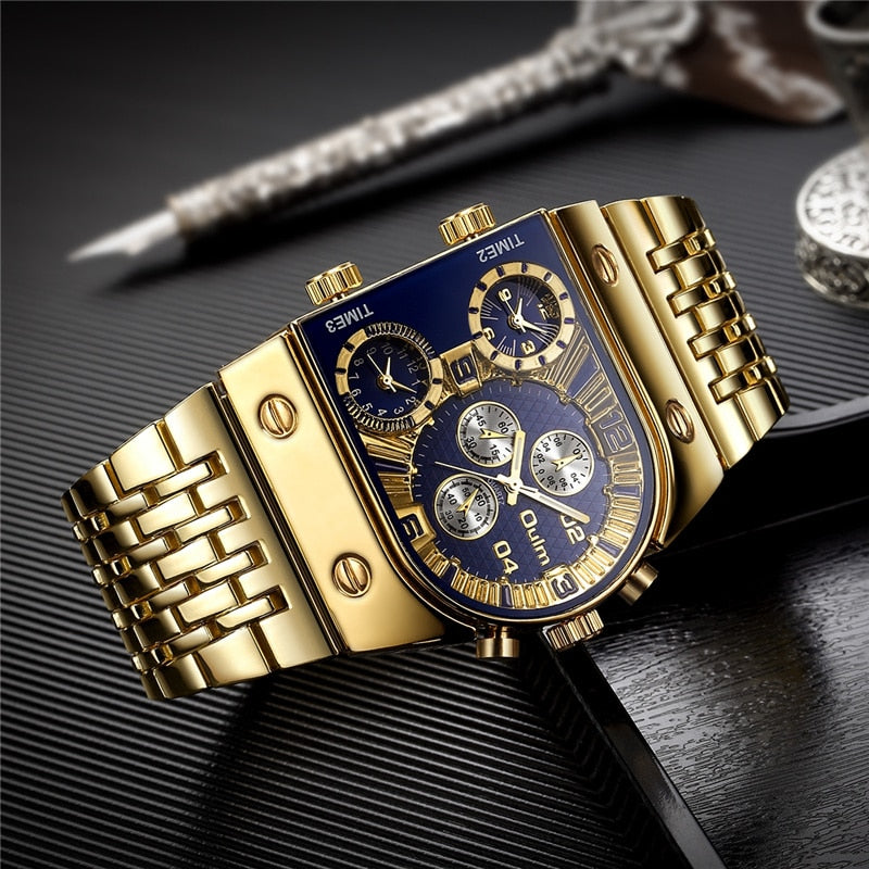 Oulm Gold Limited Edition Original Men's Watch