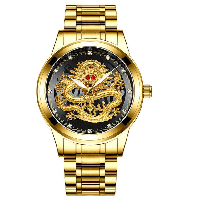 Golden Dragon Watch