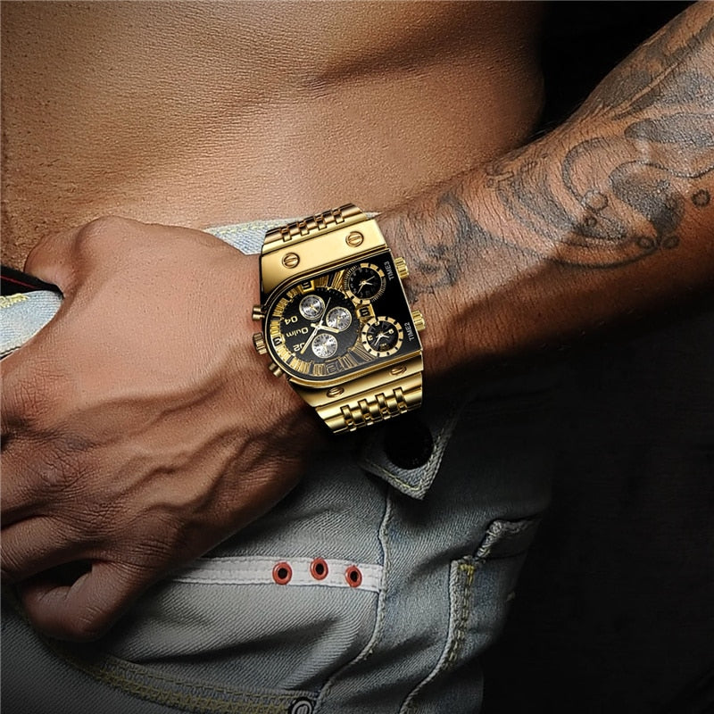 Oulm Gold Limited Edition Original Men's Watch