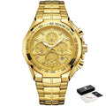 Original Wwoor Golden Deluxe Men's Watch