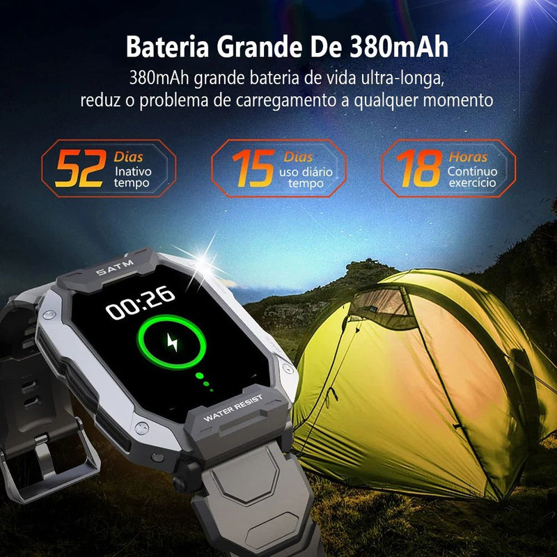 Relógio Smartwatch Indestrutível Militar Original