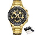 Original Wwoor Golden Deluxe Men's Watch