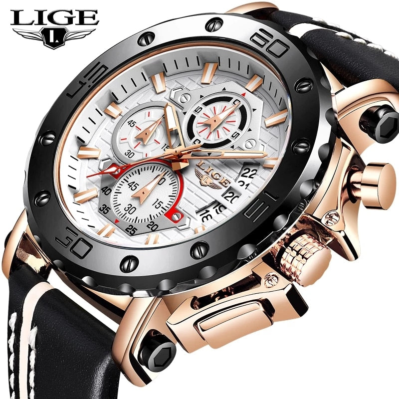 Original Lige Sports Thin Men's Watch