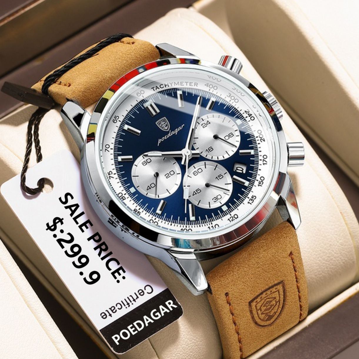 Poedagar Boss Premium Original Men's Watch