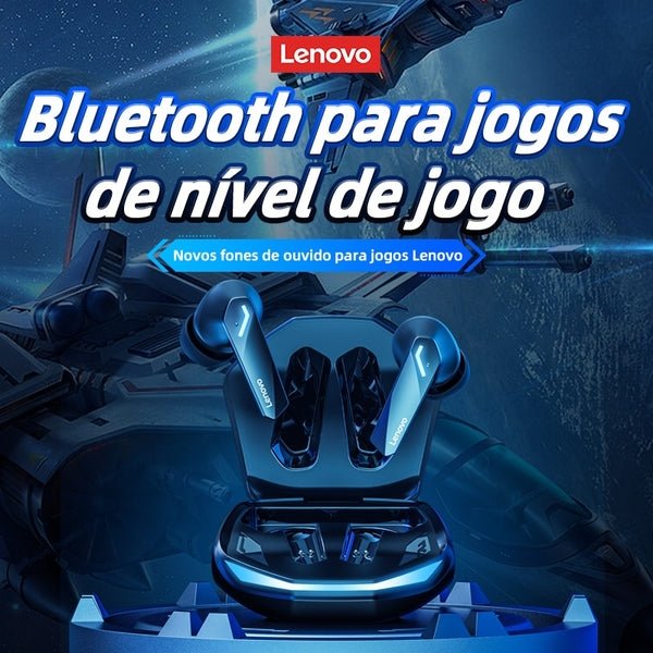 Fone Bluetooth Gamer Lenovo® GM2 Pro Original