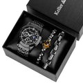 Authentic Poedagar Men's Watch Kit with Two Bracelets