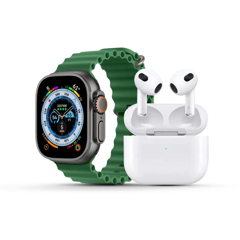 Combo AirTec 3 + Smartwatch Iwo Ultra Compre 1 e Leve 2