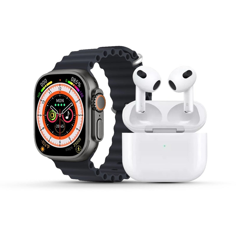 Combo AirTec 3 + Smartwatch The Ultra Compre 1 e Leve 2