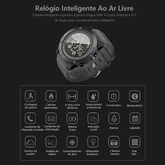 T-Watch Military Smartwatch