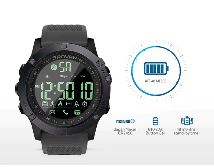 Relógio Militar Smartwatch T-Watch