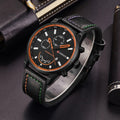 Curren Sport Leather Watch