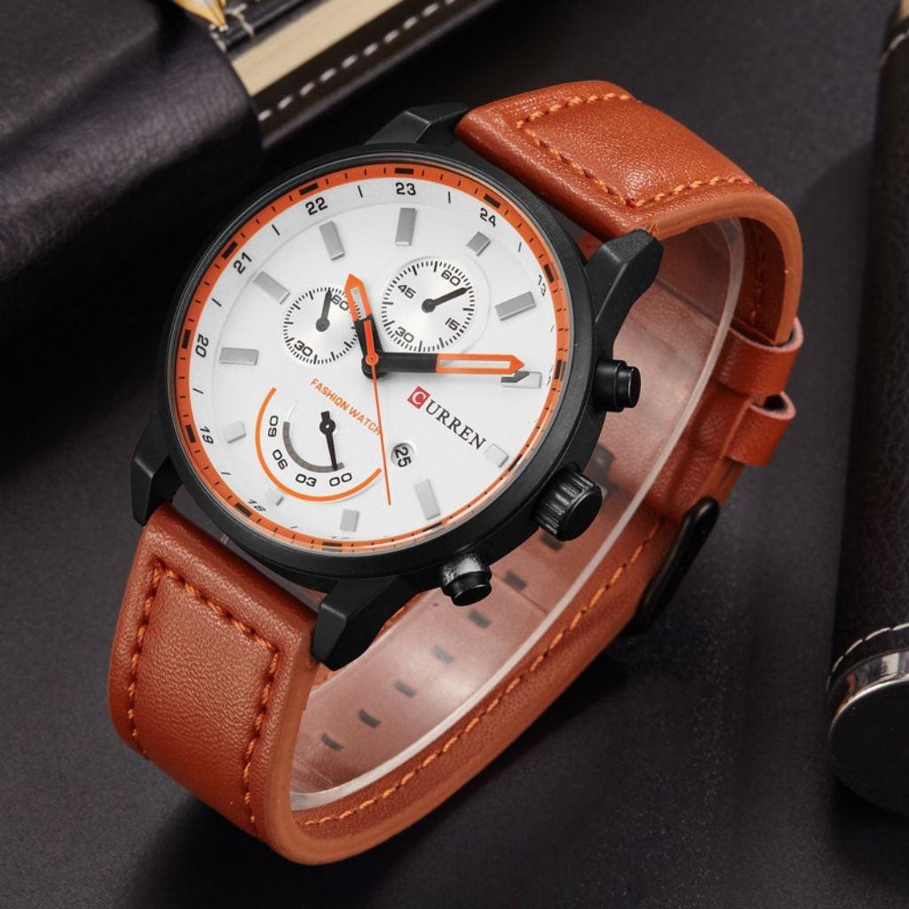 Curren Sport Leather Watch