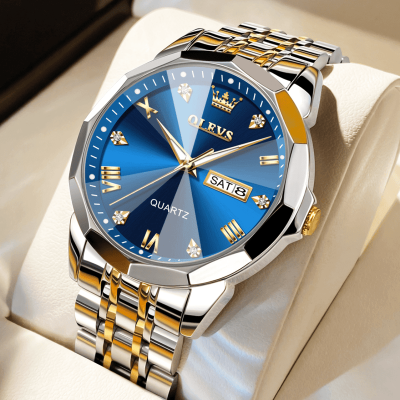 Olevs Diamond Men's Watch
