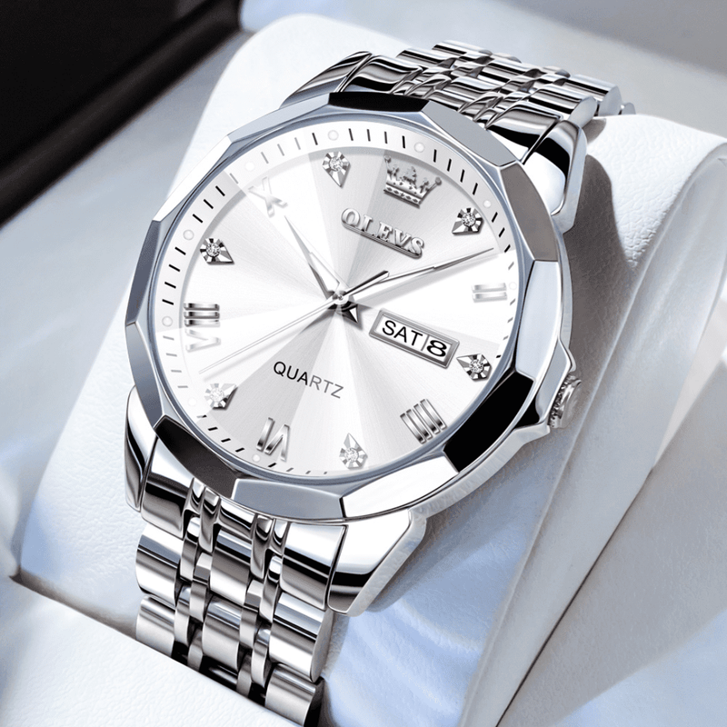 Olevs Diamond Men's Watch