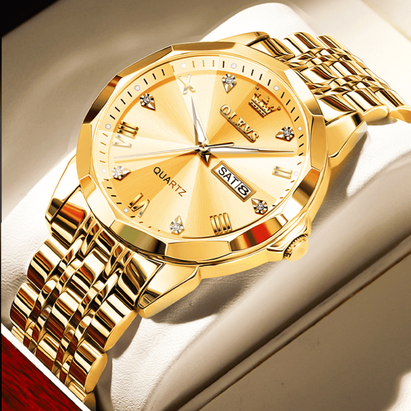 Olevs Diamond Men's Watch