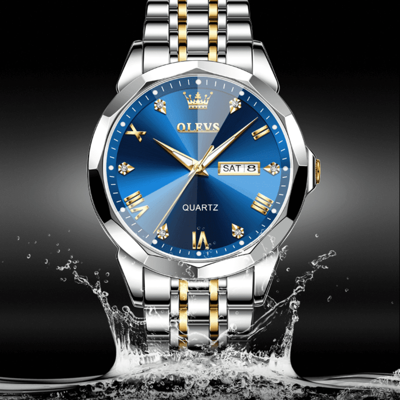 Olevs Diamond Men's Watch