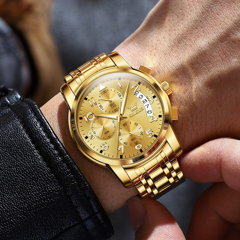 Fine gold watch - Stainless steel (Limited edition)