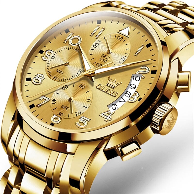 Fine gold watch - Stainless steel (Limited edition)